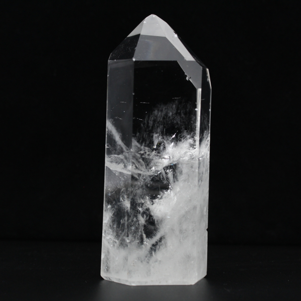 Rock crystal prism from Madagascar