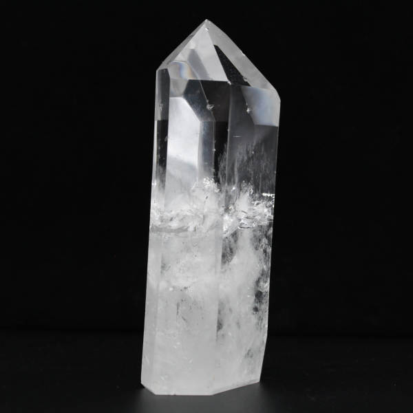 Rock crystal prism from Madagascar