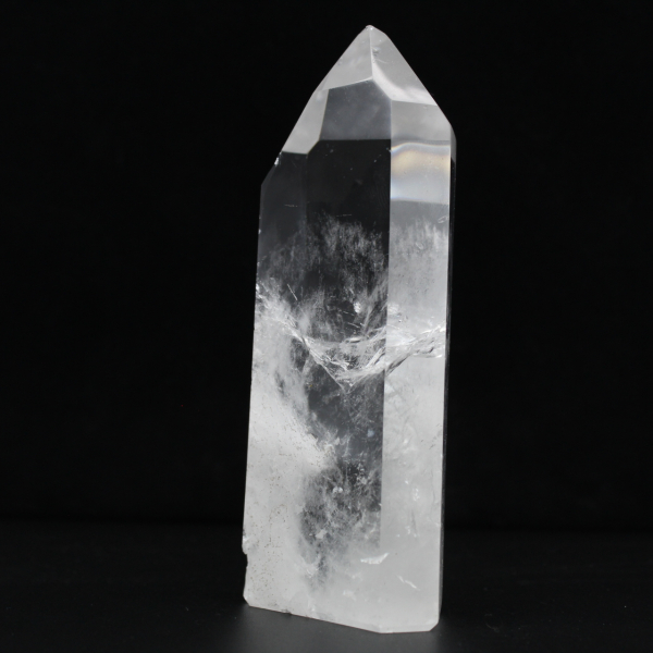 Rock crystal prism from Madagascar