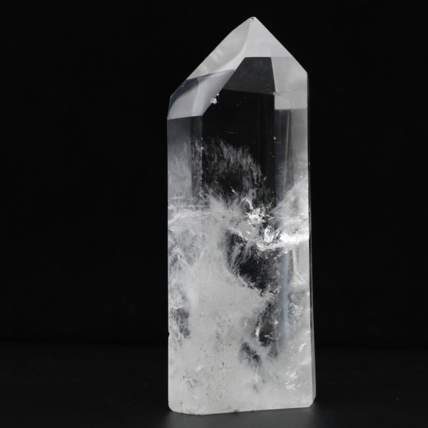 Rock crystal prism from Madagascar