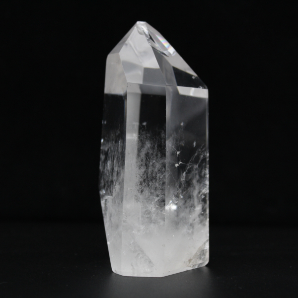 Rock crystal prism