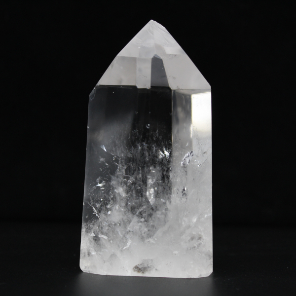 Rock crystal prism