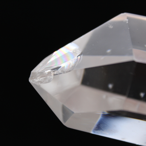 Rock crystal prism