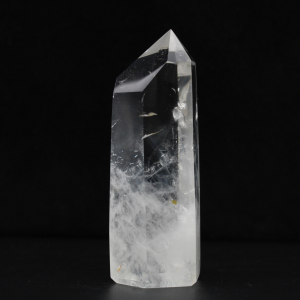 Quartz prism rock crystal