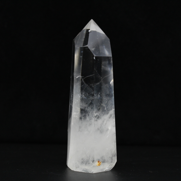 Quartz prism rock crystal