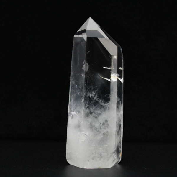 Quartz prism rock crystal