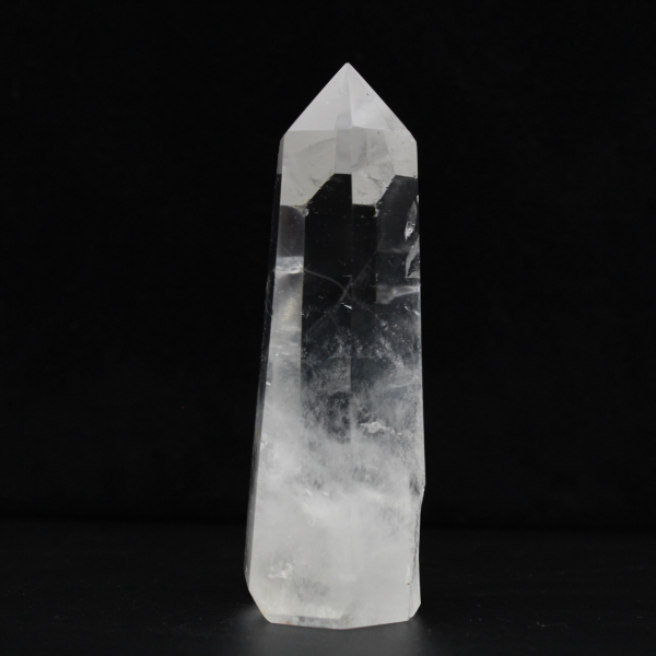 Quartz prism rock crystal