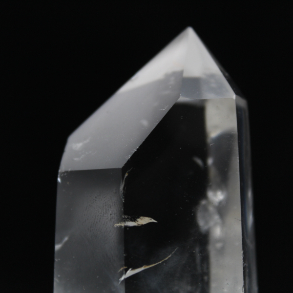 Quartz prism rock crystal