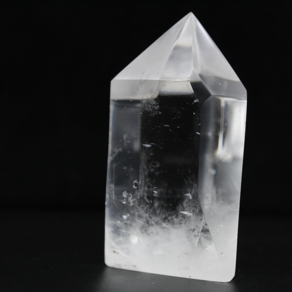 Crystal quartz prism