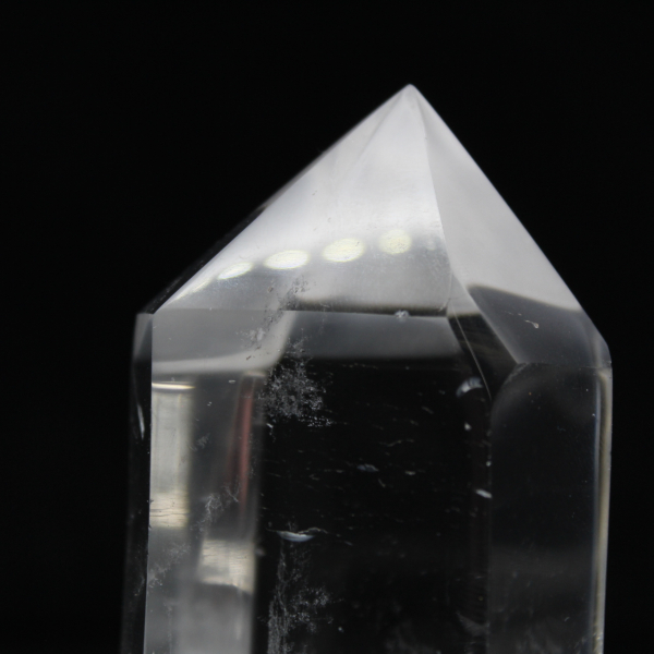 Crystal quartz prism