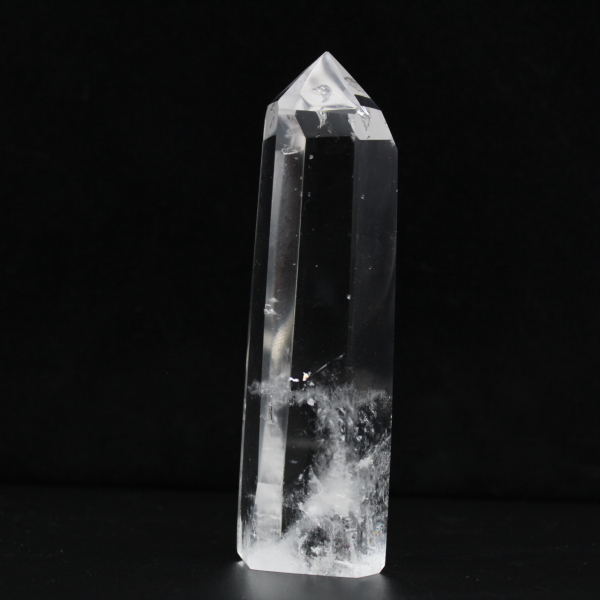 Crystal quartz prism from Madagascar