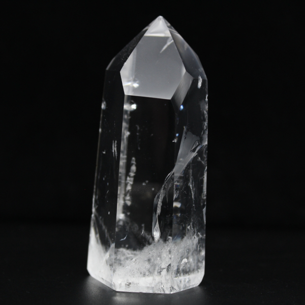 Quartz prism rock crystal