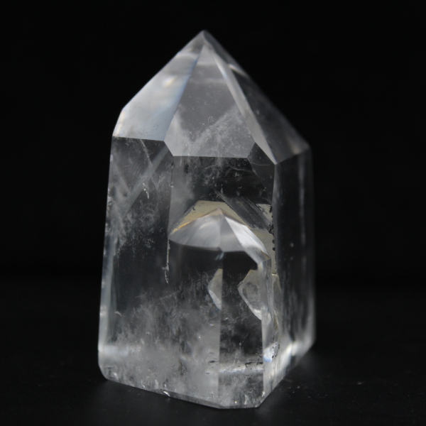 Crystal quartz prism