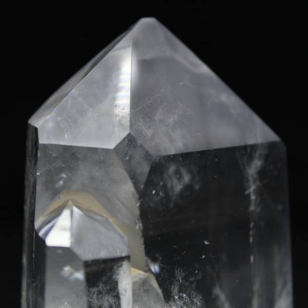 Crystal quartz prism