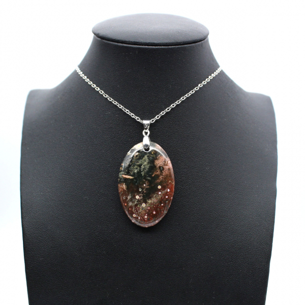 Orbicular Jasper Pendant