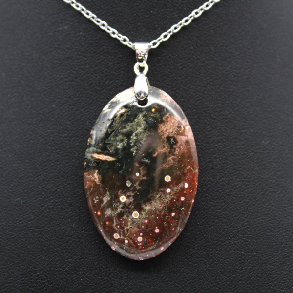 Orbicular Jasper Pendant