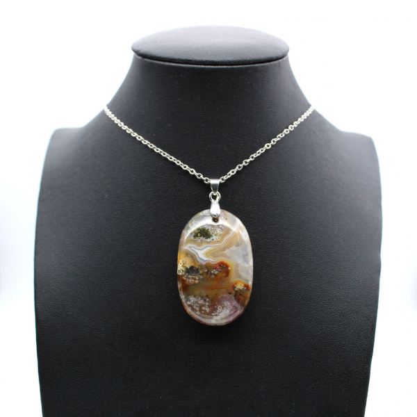 Orbicular Jasper Pendant