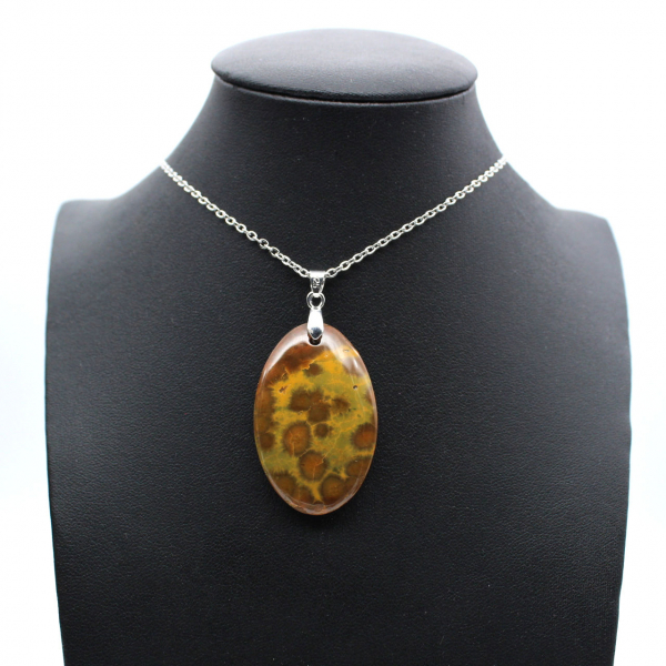 Orbicular Jasper Pendant