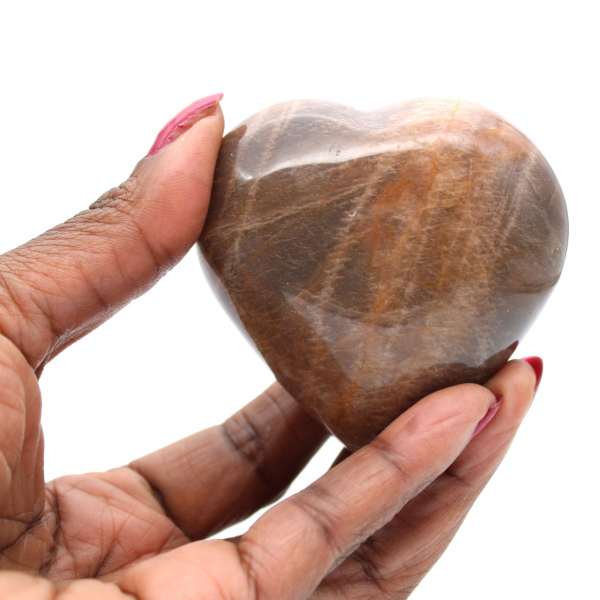 Madagascar Moonstone Heart