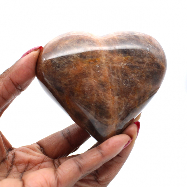 Madagascar Moonstone Heart