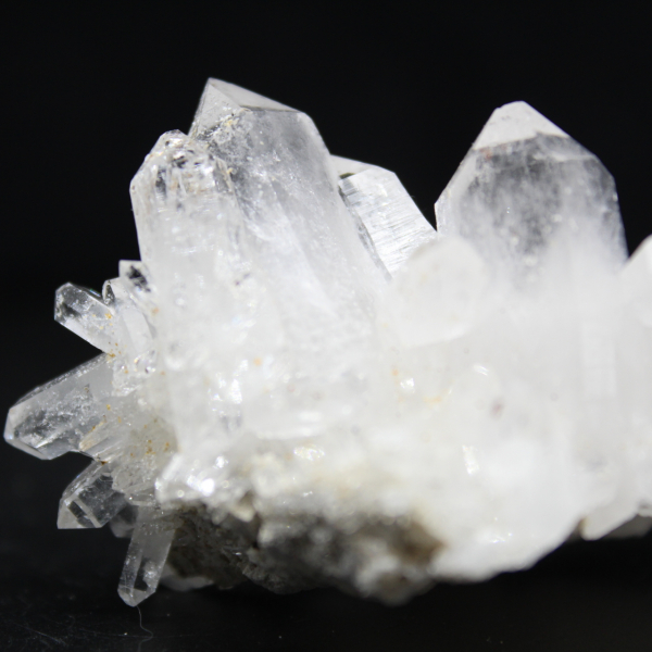 Faden core quartz crystal