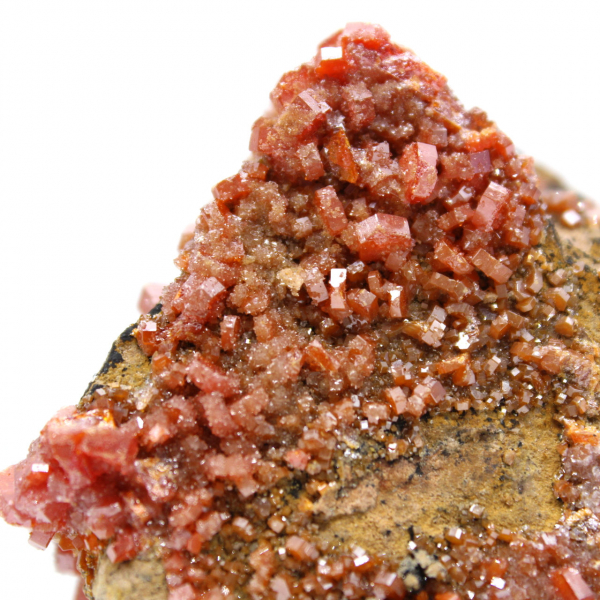 Natural Vanadinite Crystallization