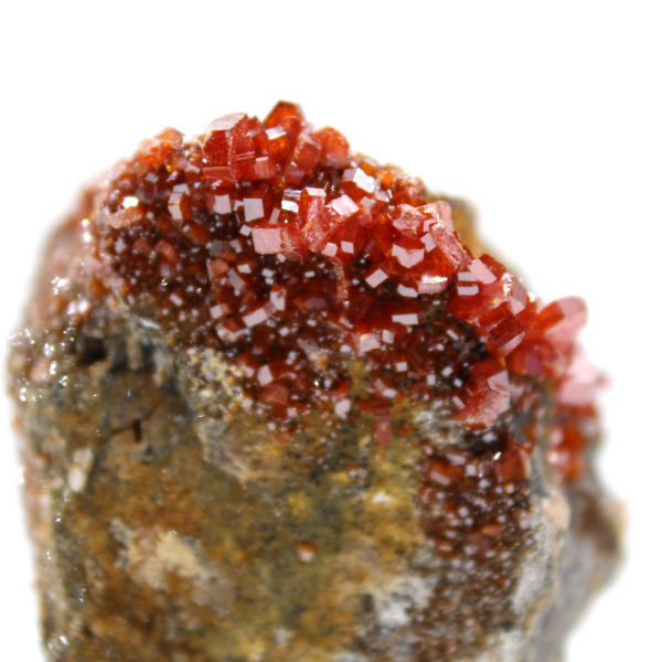 Natural Vanadinite Crystallization