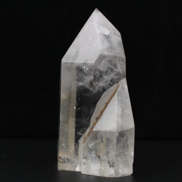 Rock crystal prism