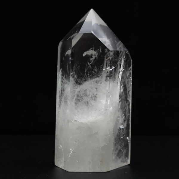 Rock crystal prism