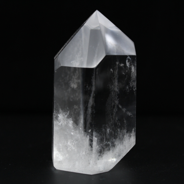 Rock crystal prism