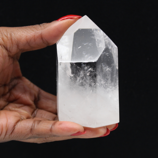 Rock crystal prism