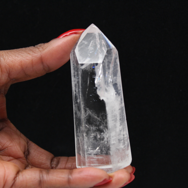 Rock crystal prism