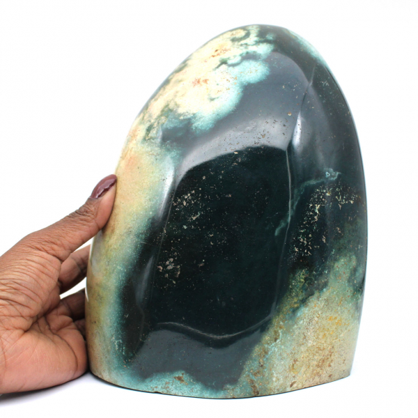 Large Green Jasper Stone