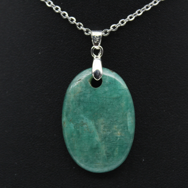 Amazonite Oval Pendant