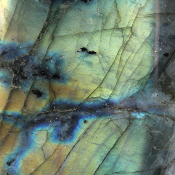 Natural polished Labradorite stone