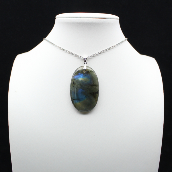 Labradorite Oval Pendant