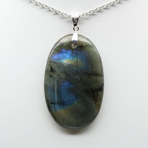 Labradorite Oval Pendant