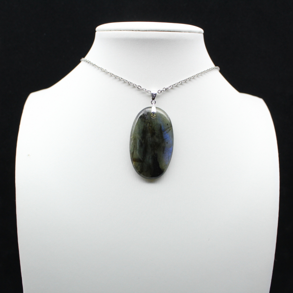 Labradorite Oval Pendant