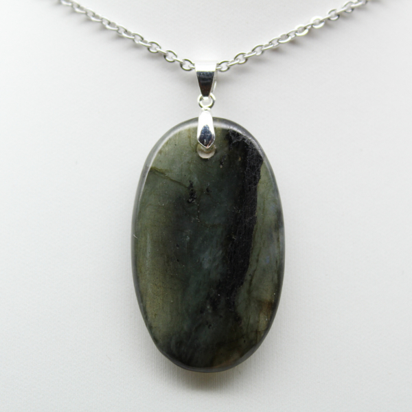 Labradorite Oval Pendant