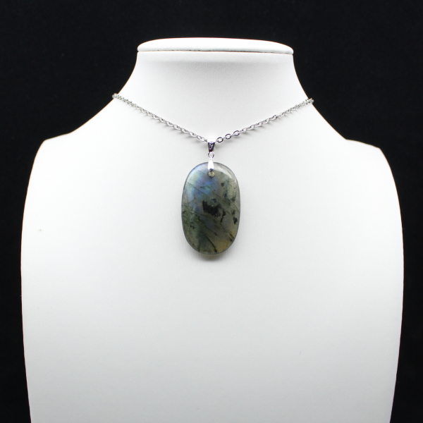 Labradorite Oval Pendant