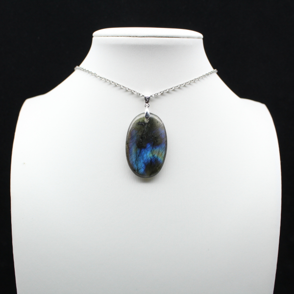 Labradorite Oval Pendant
