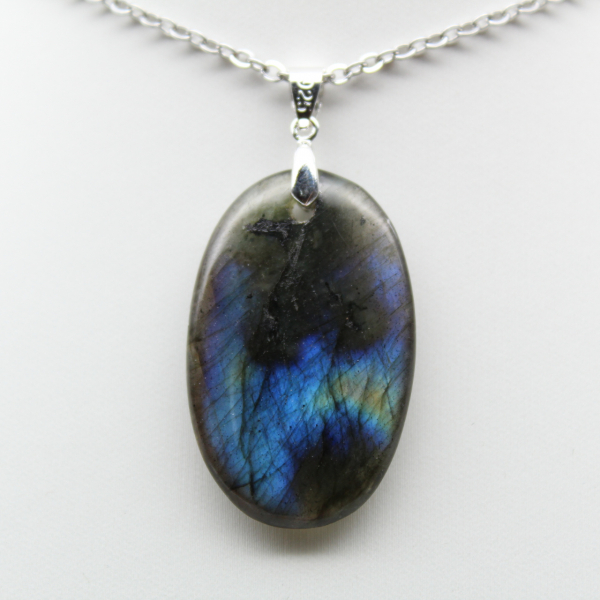 Labradorite Oval Pendant