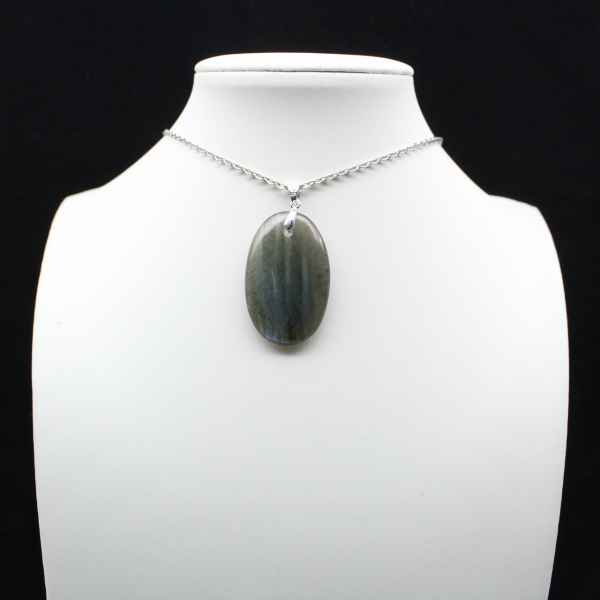 Labradorite Oval Pendant