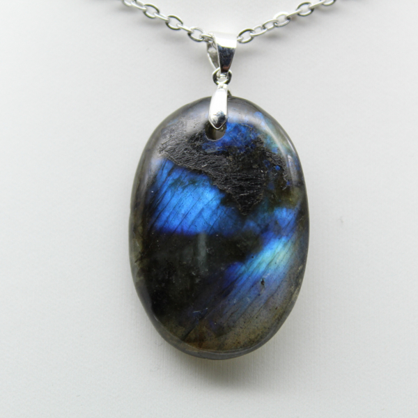 Labradorite Oval Pendant