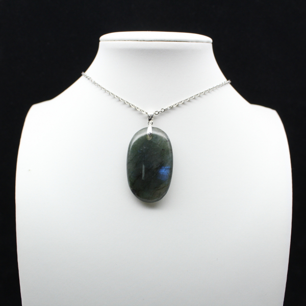 Labradorite Oval Pendant