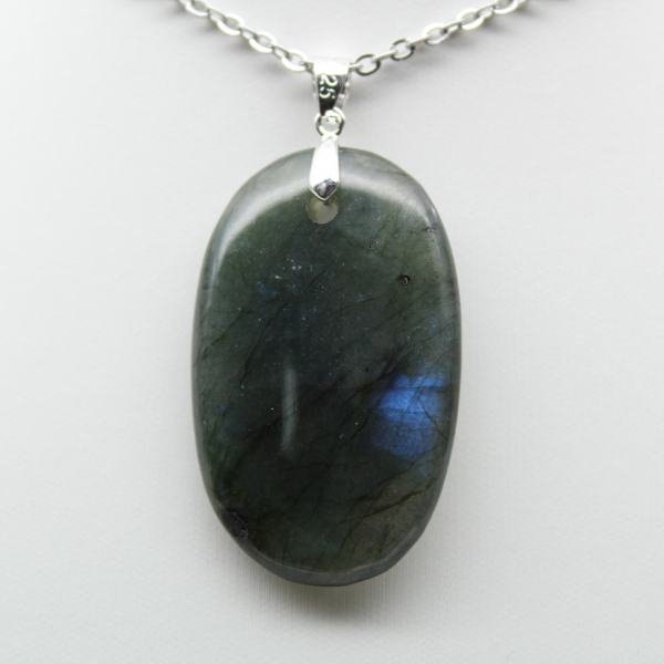 Labradorite Oval Pendant