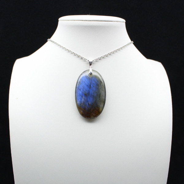 Labradorite Oval Pendant