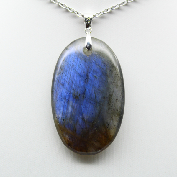 Labradorite Oval Pendant