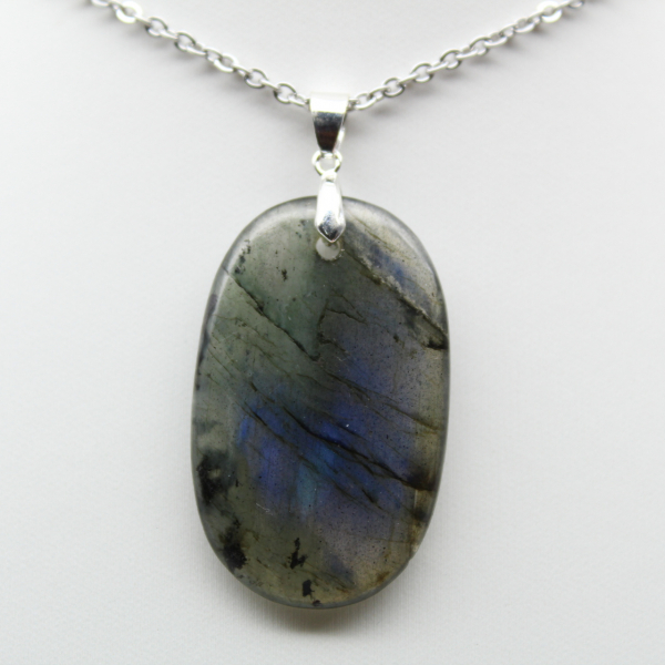 Labradorite Oval Pendant