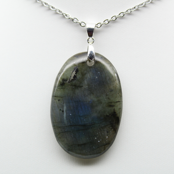 Labradorite Oval Pendant